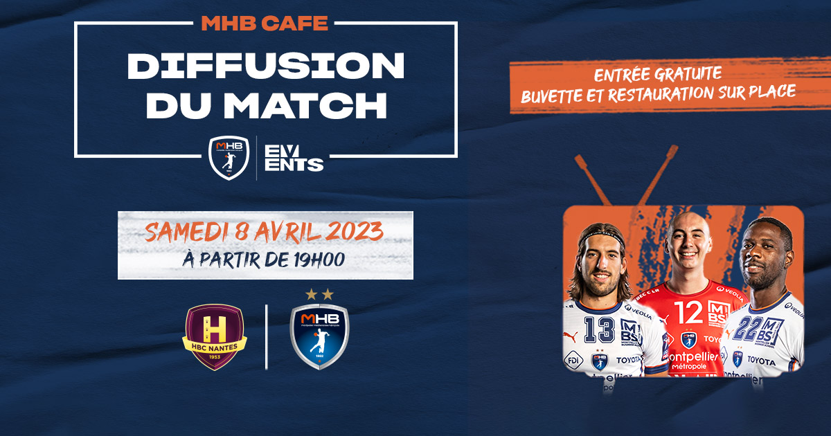 Diffusion de HBC Nantes / MHB au FDI Stadium